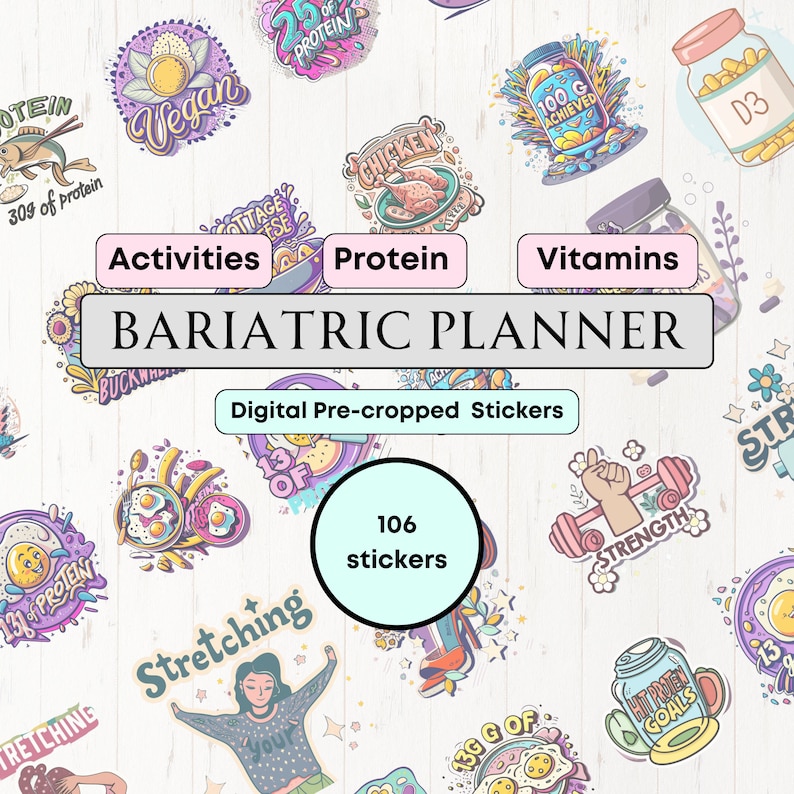 Gastric Bypass Gastric Sleeve Planner Bariatric Surgery Tracker Weight Loss VSG Food Journal VSG Bariatric Warrior Gift Weight Loss Journal iPad Bariatric Planner Bariatric Patient Gastric Bypass Gastric Sleeve  Weight Loss Journal Surgery Journey