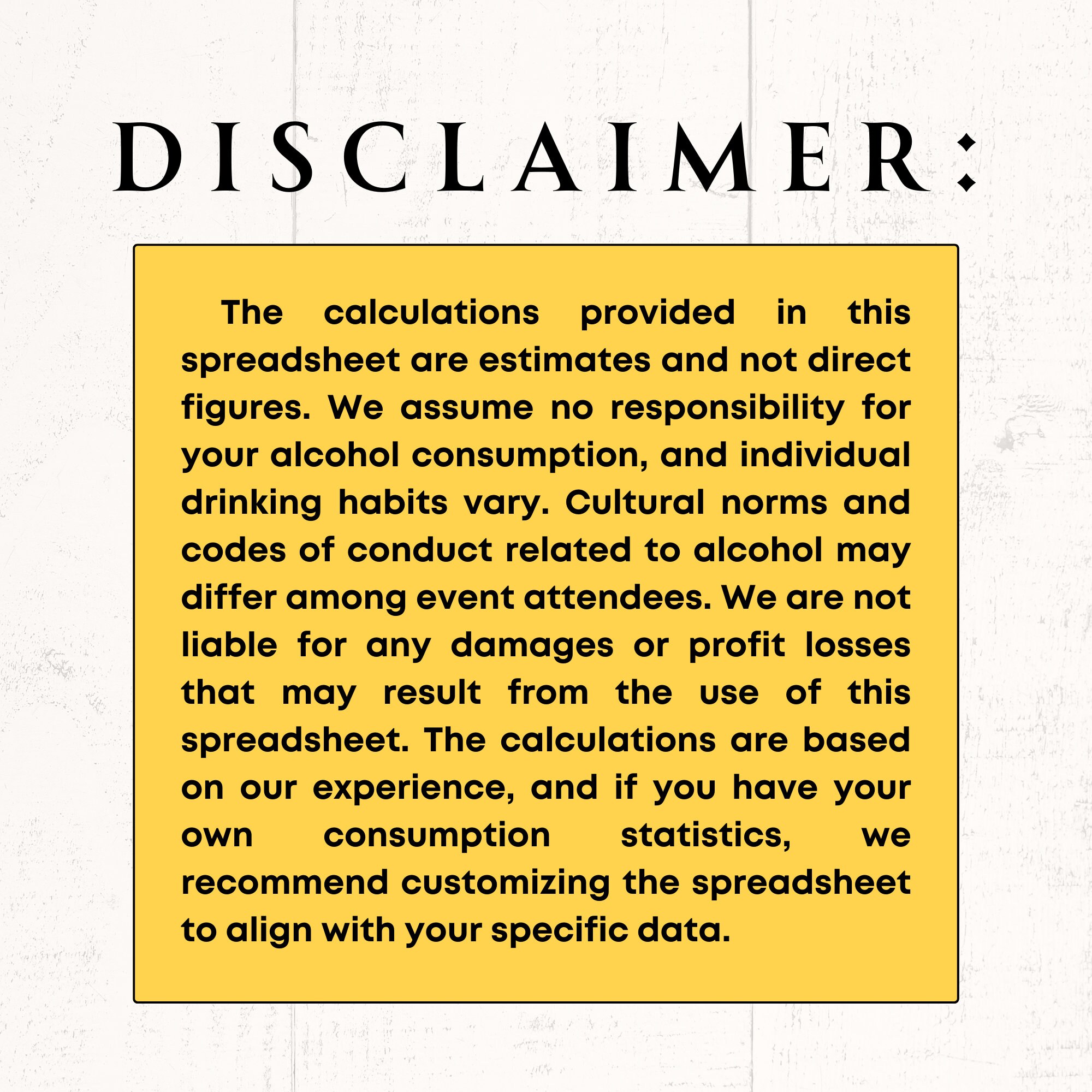 Mobile Bar Pricing Calculator Alcohol for Wedding Calculator Mobile