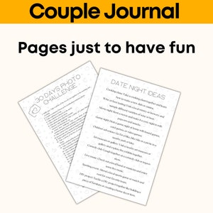 Couple Journal Couple Planner Polyamory Journal  Gender-neutral Instant Planner Queer Gift For Them They Download PDF US Letter polyamorous couple gay lesbian polygamy journal