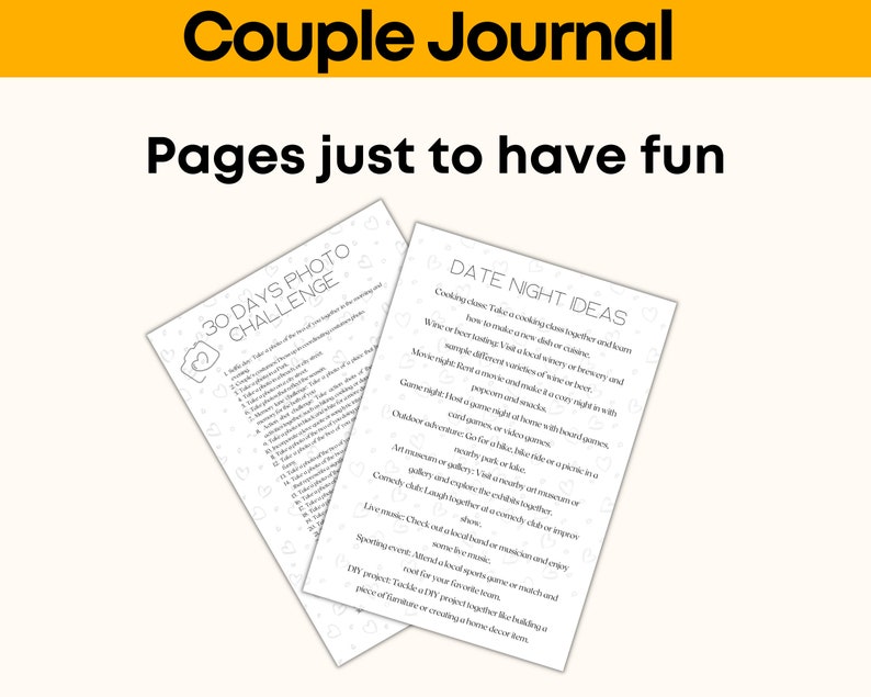 Couple Journal Couple Planner Polyamory Journal  Gender-neutral Instant Planner Queer Gift For Them They Download PDF US Letter polyamorous couple gay lesbian polygamy journal