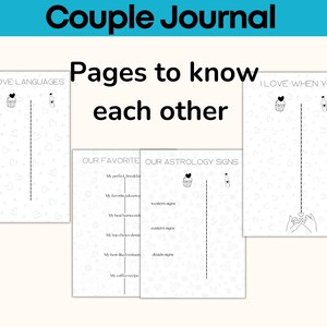 Couple Journal Couple Planner Polyamory Journal  Gender-neutral Instant Planner Queer Gift For Them They Download PDF US Letter polyamorous couple gay lesbian polygamy journal