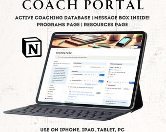 Mentorship Coaching Template Notion Coaching Portal Resources Coaching Client Engagement Growth Notion Client Management Coaching Program