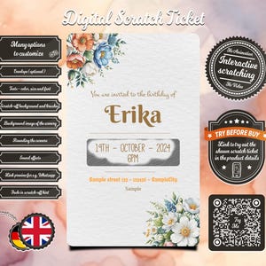 Gratta e vinci digitale con invito personalizzabile - Gratta e vinci con e-card - Gratta e vinci online personalizzabile