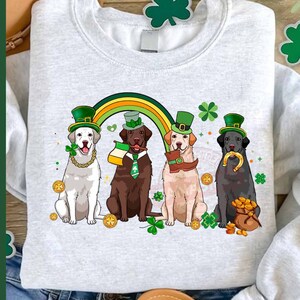 Labrador St Patrick Days PNG, Shamrock Png, Dog Lover Png, Labrador Png, Lucky Png, Dog Mom Png, Saint Patricks Day Png, Descarga instantánea
