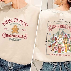 Mrs Claus' Gingerbread Christmas PNG, Retro Christmas Png, Merry Christmas Png, Funny Christmas Png, Holiday Png, Instant Download