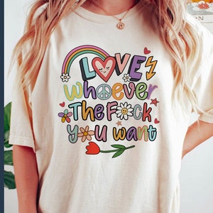Love Whoever The F You Want SVG PNG File, Lgbt Rainbow Svg, LGBTQ Svg, Equal Rights Svg, Lgbtq Ally Svg, Human Rights Svg, Instant Download