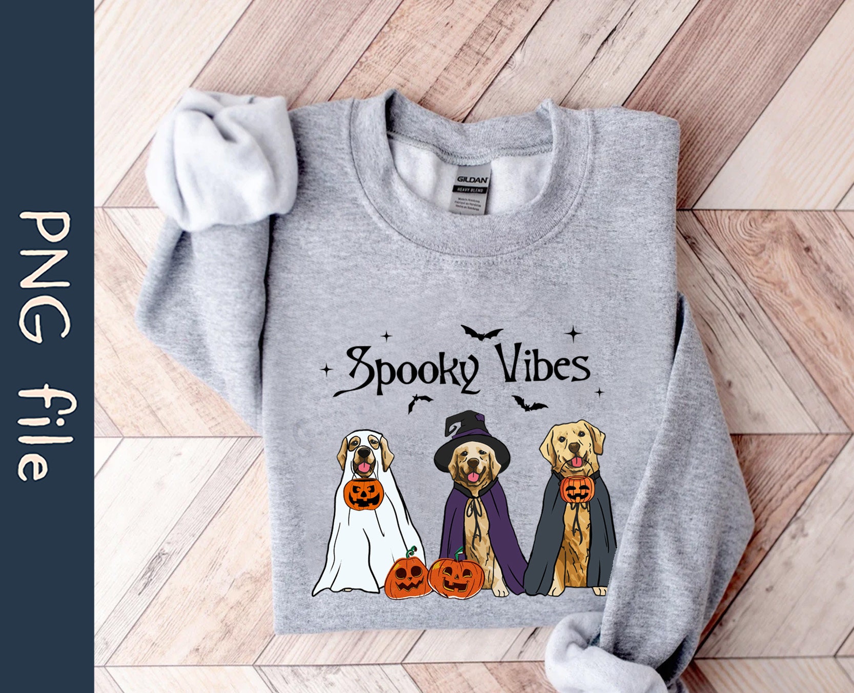 Golden Retriever Ghost Dogs PNG, Halloween Dog Png, Golden Retriever ...