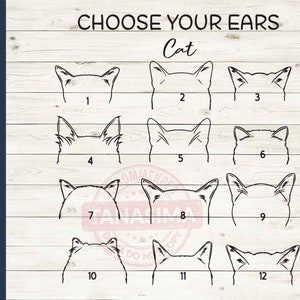 Personalized Fur Mama PNG, Custom Pet Ears Png, Dog Mama Png, Dog Mom Png, Cat Mom Png, Pet Lover Png, Cat Lover Png, Digital Download image 8