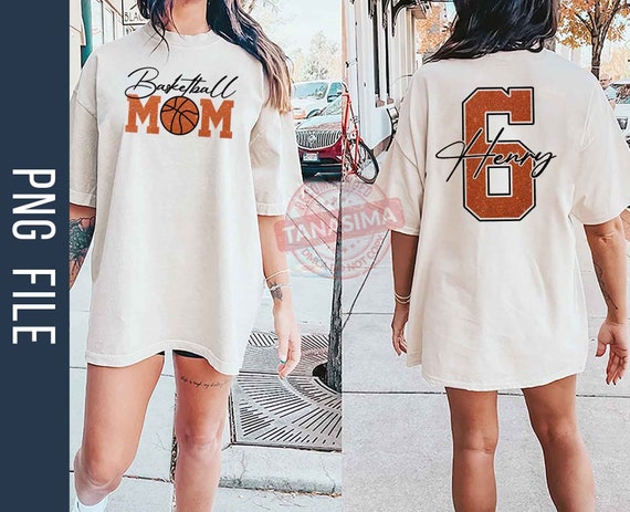 Personalized Basketball Mom PNG, Faux Glitter Png, Basketball Player Png, Basketball Lover Png, Basketball Season Png, Digital Download