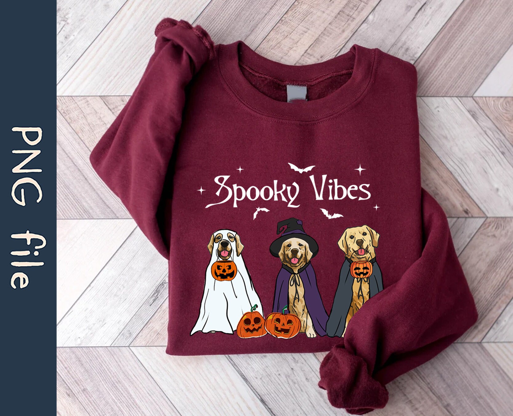 Golden Retriever Ghost Dogs PNG, Halloween Dog Png, Golden Retriever ...