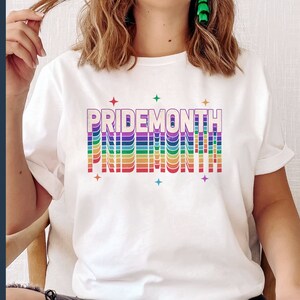 Pride Month SVG PNG File, Retro Lgbt Shirt Svg, LGBTQ Shirt Svg, Equal Rights Svg, Lgbtq Ally Svg, Human Rights Svg, Instant Download