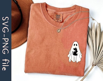 Spooky Ghost SVG PNG File, Cute Ghost Svg, Funny Halloween Svg, Boo Svg, Ghost Svg, Spooky Season Svg, Spooky Vibes Svg, Cricut Design