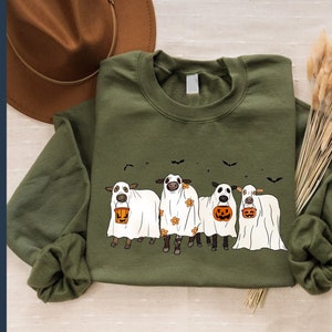 Halloween Cows PNG, Ghost Cows Png, Funny Cow Png, Funny Halloween Png, Fall Png, Cow Lover Png, Spooky Cows Png, Instant Download