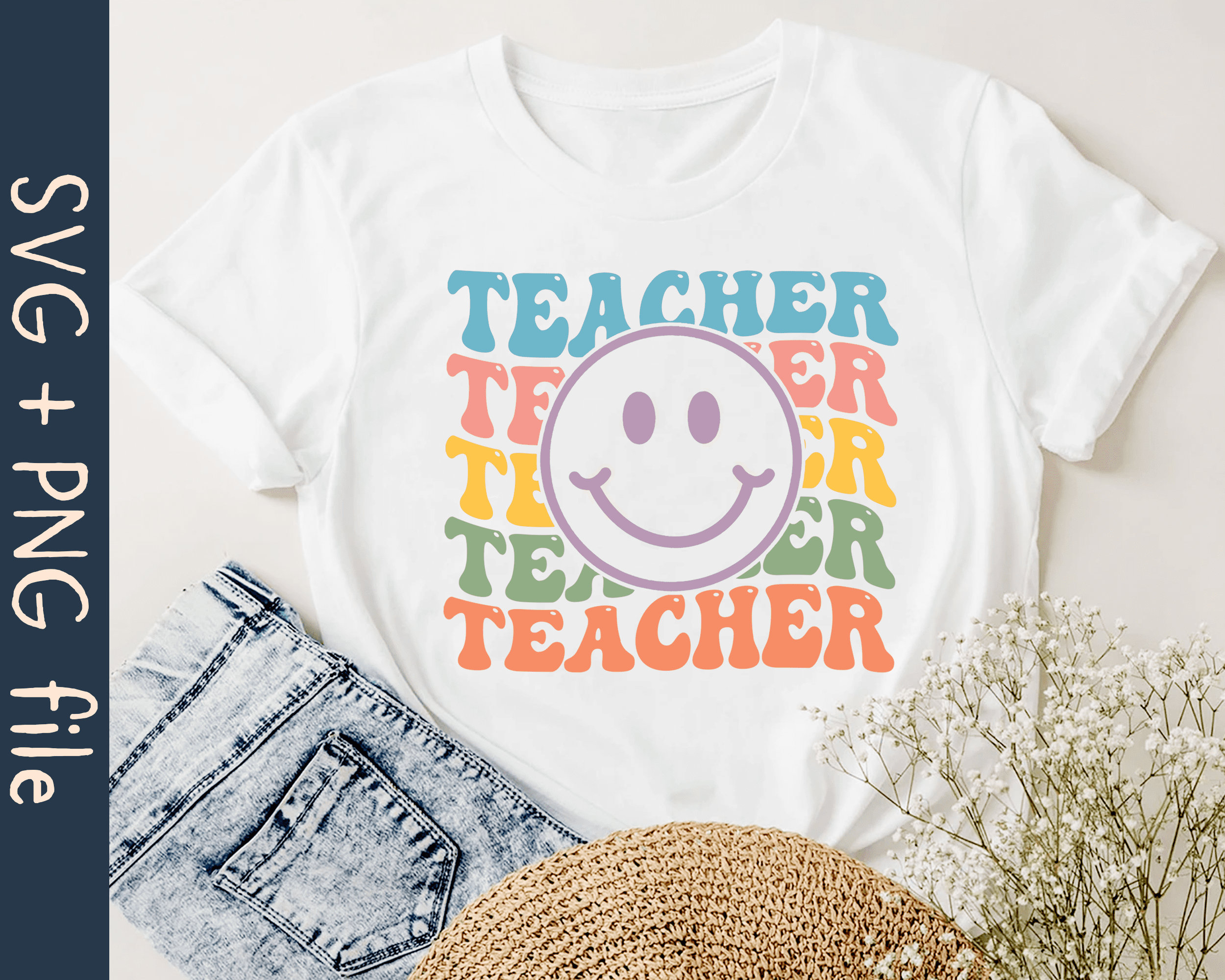 Retro Teacher Bundle SVG PNG, Teacher Appreciation Svg, Back to School ...