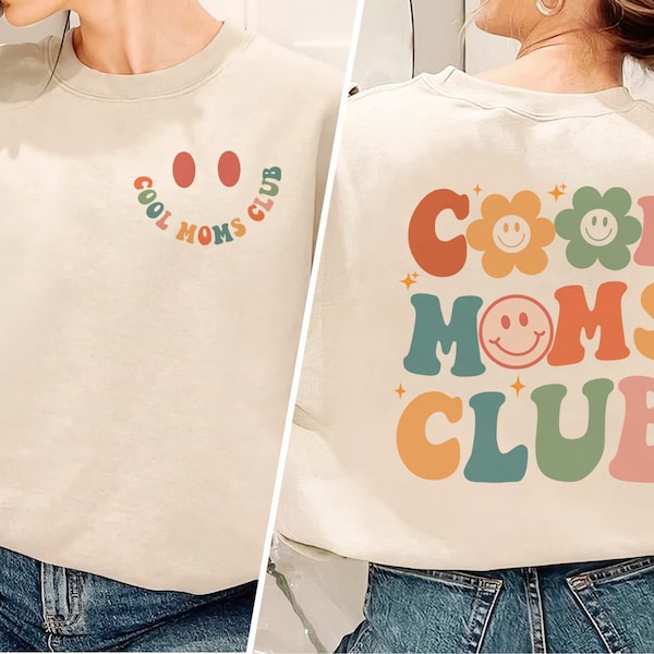 Cool Moms Club SVG PNG File, Cool Mama Png, Mom Club Svg, Cool Mom Svg, Retro Mom Svg, Mom Svg, Mama Svg, Mom Cricut Svg