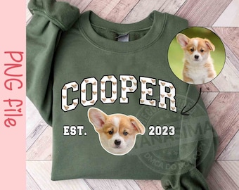 Personalisierte Hunde Mama Shirt PNG-Datei, Benutzerdefinierte Haustier Gesicht Png, Benutzerdefinierte Hunde Porträt Shirt Png, Hundeliebhaber Png, Tierliebhaber Png, digitaler Download