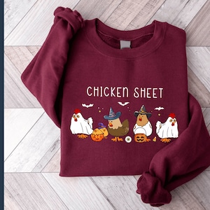 Chicken Sheet PNG, Ghost Chickens Png, Halloween Chickens Png, Fall Png, Chicken Lover Png, Spooky Png, Farm Animal Png, Instant Download