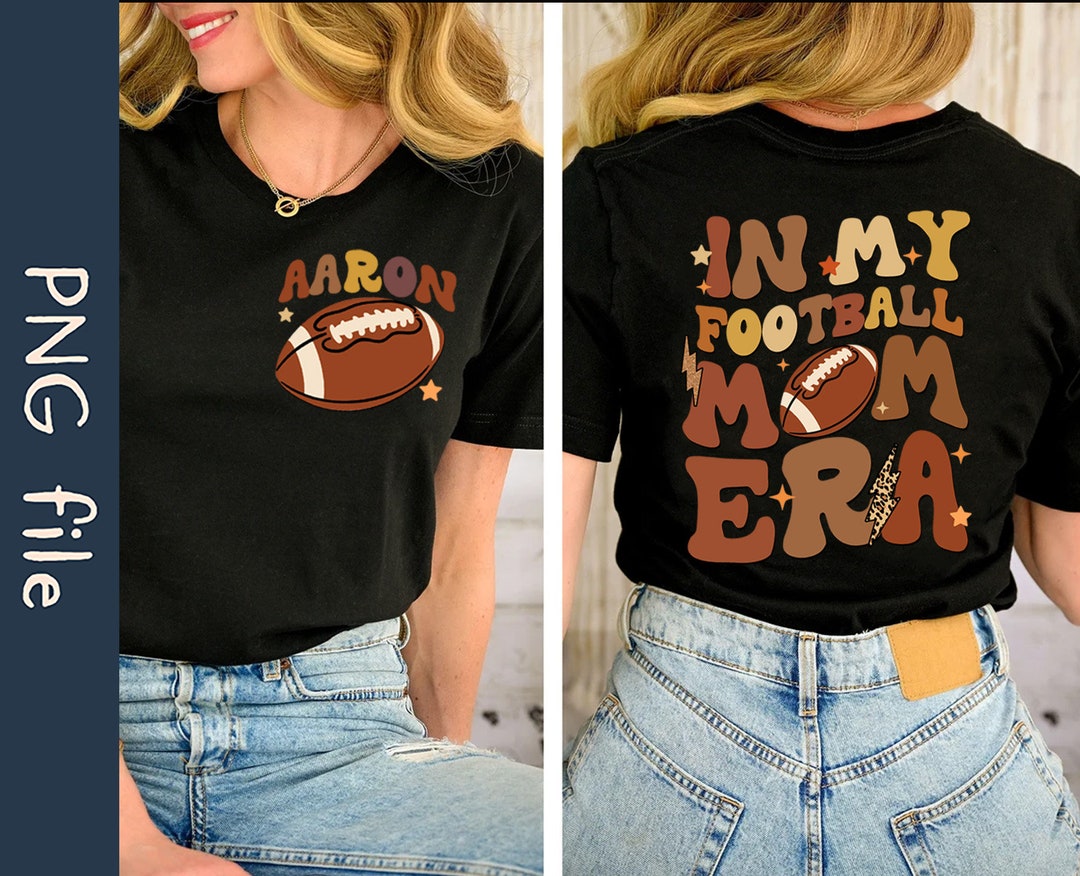 Personalized in My Football Mom Era PNG, Gameday Football Png, Football ...