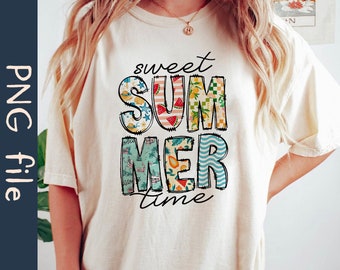 Sweet Summer Time PNG File, Summer Vacation Png, Beach Vacation Png, Summer Vibes Png, Summer Time Png, Instant Download