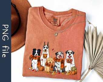 Personalized Fall Dog PNG, Custom Dog Breed Png, Cute Dog Png, Autumn Dog Png, Dog Lovers Png, Dog Mom Png, Instant Download