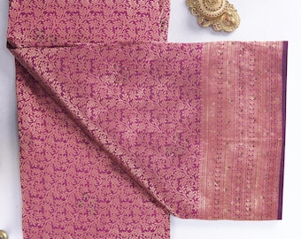 2 Gram Gold Kancheepuram Silk Saree: Handloom Zari Bridal Pattu