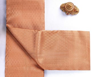 2 Gram Gold Kancheepuram Silk Saree: Handloom Zari Bridal Pattu