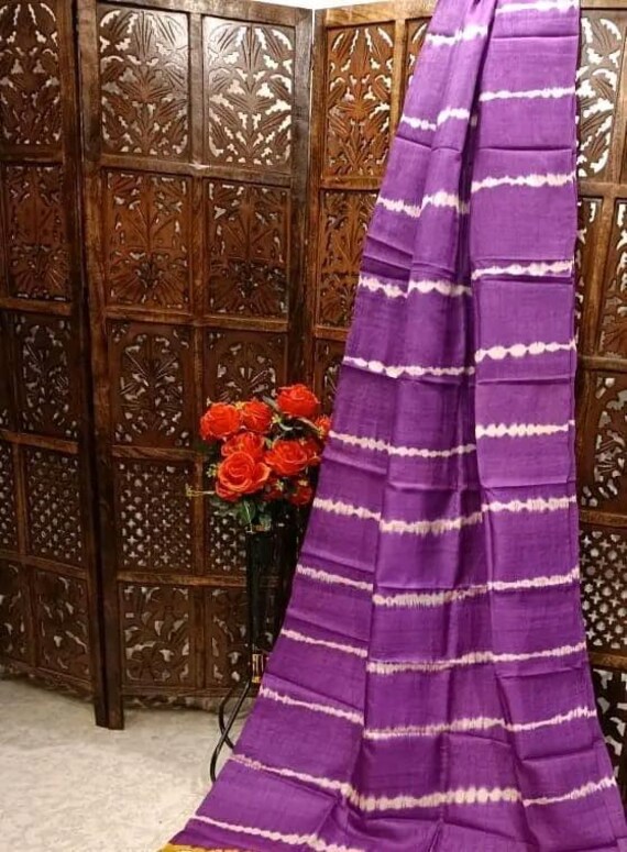 Handloom Katan Bishnupur Silk Saree, Wedding Banarasi, Dual Tone