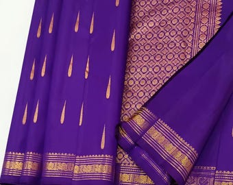 Handloom Kancheepuram Silk Saree | Pure Zari Bridal Pattu