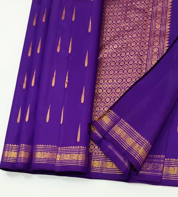 Handloom Kancheepuram Silk Saree | Pure Zari Bridal Pattu