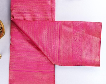 2 Gram Gold Kancheepuram Silk Saree: Handloom Zari Bridal Pattu