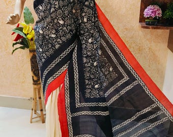 Handloom Katan Bishnupur Silk Saree, Wedding Banarasi Weaving, Silk Mark Certified