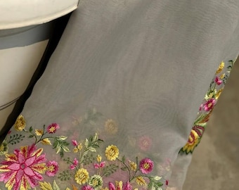 Kora Tissue Weaving Saree, resham Handloom exclusive weaving ,banarasi border, silk mark,Nita Inspired.