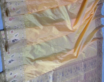 Bespoke Kadwa Saree Collection | Pure katan Silk, Metallic Tissue & Kora Kadwa | Hand-Woven Banarasi Jamdani