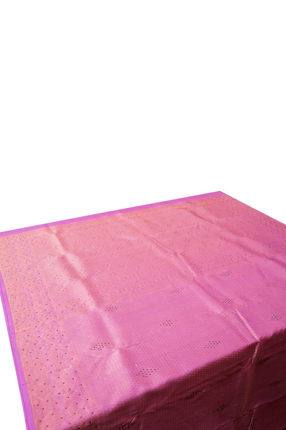 2 Gram Gold Kancheepuram Silk Saree: Handloom Zari Bridal Pattu