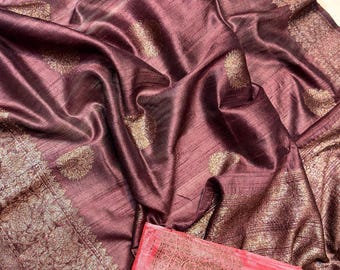 Kanchivaram Meenakari Weave Silk Saree, Rich Pallu, Wedding Saree