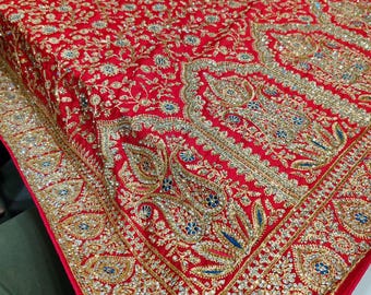 Handloom Modal Silk Saree, Gajji Weave, Handwork Flower Design