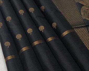 Handloom Double Silk Ikkat Pattu Saree, Silk Mark Certified Luxury Gift for Her