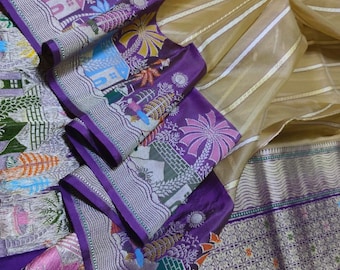 Bespoke Kadwa Masterpiece Collection | Pure Silk Kora & Tissue | Real Tested Zari