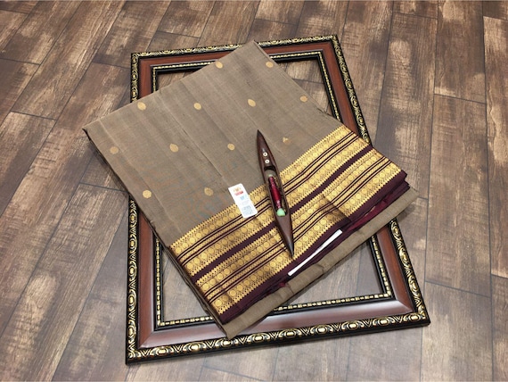 Kancheepuram Handloom Silk Saree | Pure Zari South Indian Wedding Pattu