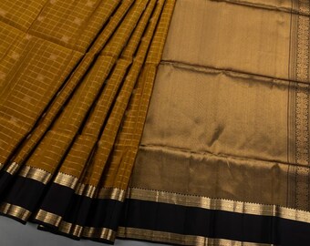 Handloom Soft Silk Saree | Certified Silk Mark Tag Attached | Wedding Heritage Wrap