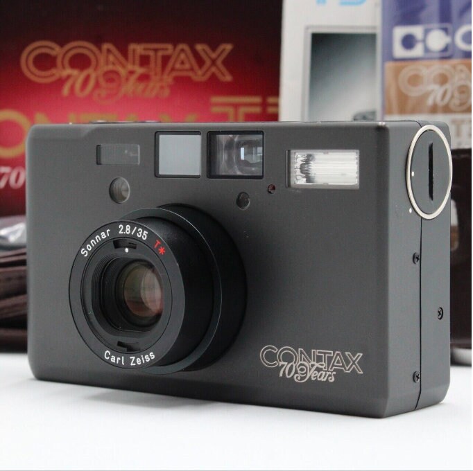 Contax T3 Black 70 Years Limited Edition Point & Shoot 35mm - Etsy