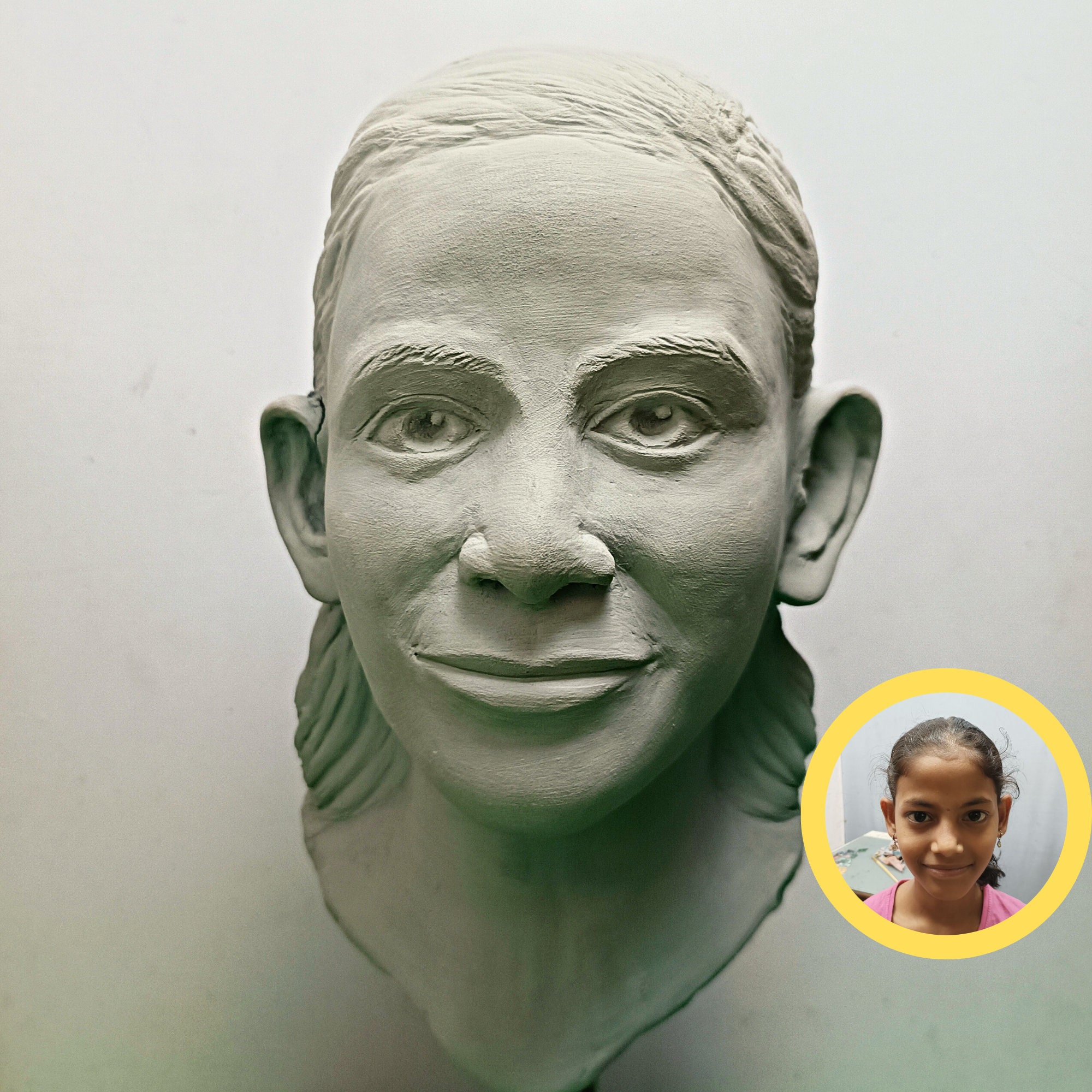 Custom Handmade Sculpture ,A Unique Personalized Piece of Art