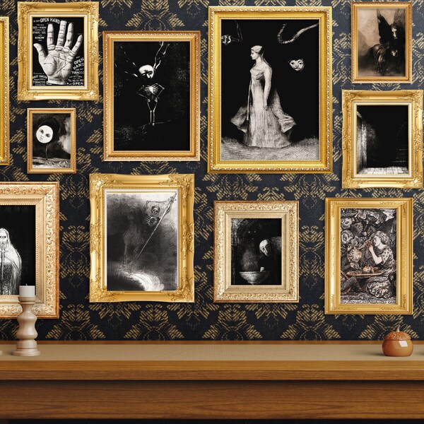 Printable Dark Gallery - Etsy