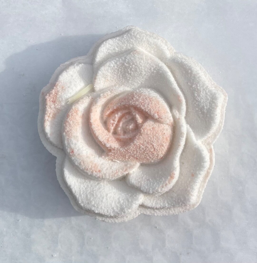 Bath Bombrose Essential Oil Flower Bath Bombs All Natural With