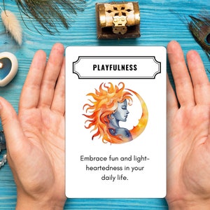 Printable Oracle Cards | Printable Indie Oracle Deck | Digital File 52 ...