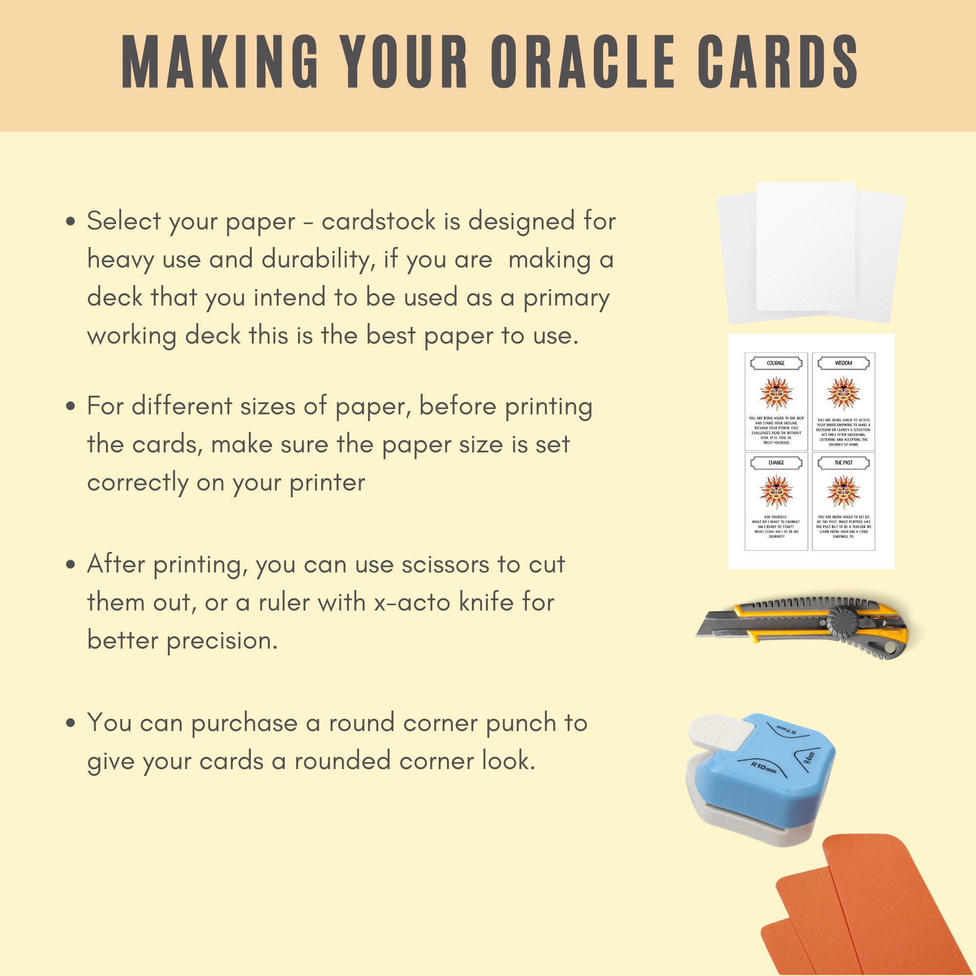 Oracle Card Deck Diy/ Oracle Cards Goddess Oracle Deck Digital Download Oracle Card Deck Diy/ Oracle Cards Goddess Oracle Deck Digital Download