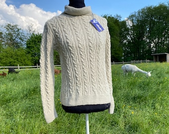 100% Alpaca Turtleneck Sweater