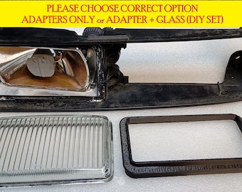 Kit adaptador de lentes para faros antiniebla Corrado MK2 Facelift (opción adicional con cristal)