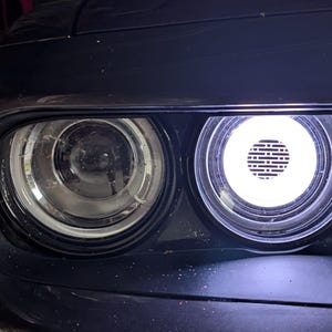 Anillos de admisión LED OEM Challenger impresos en 3D (&gt;2015)
