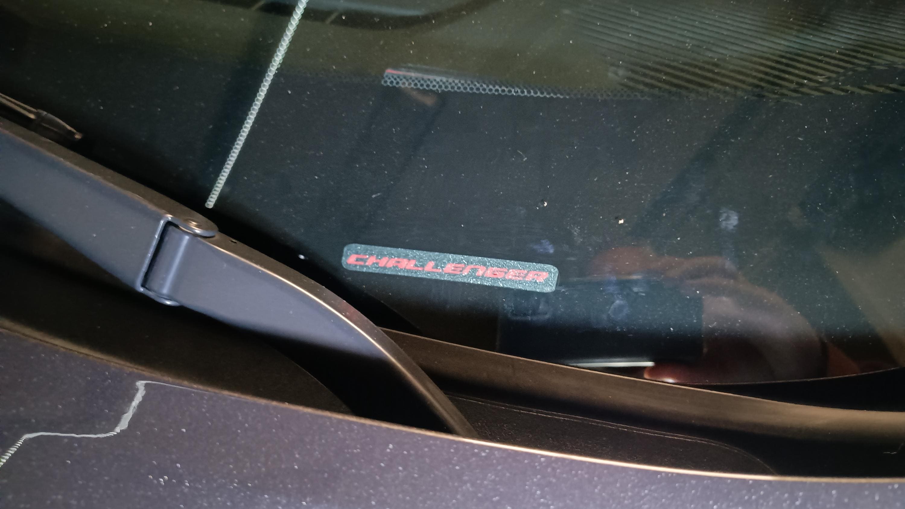 Dodge Challenger VIN hiding >2015 (anti car theft)